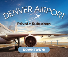 Downtown to Denver Airport  $79 one way - up to 6 passengers