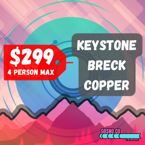 Keystone - Breck - Copper - 299 - up to 4 passengers