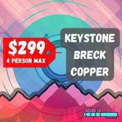 Keystone - Breck - Copper - 299 - up to 4 passengers