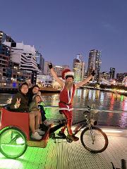SANTA PEDICAB | Melbourne Christmas Lights Ride