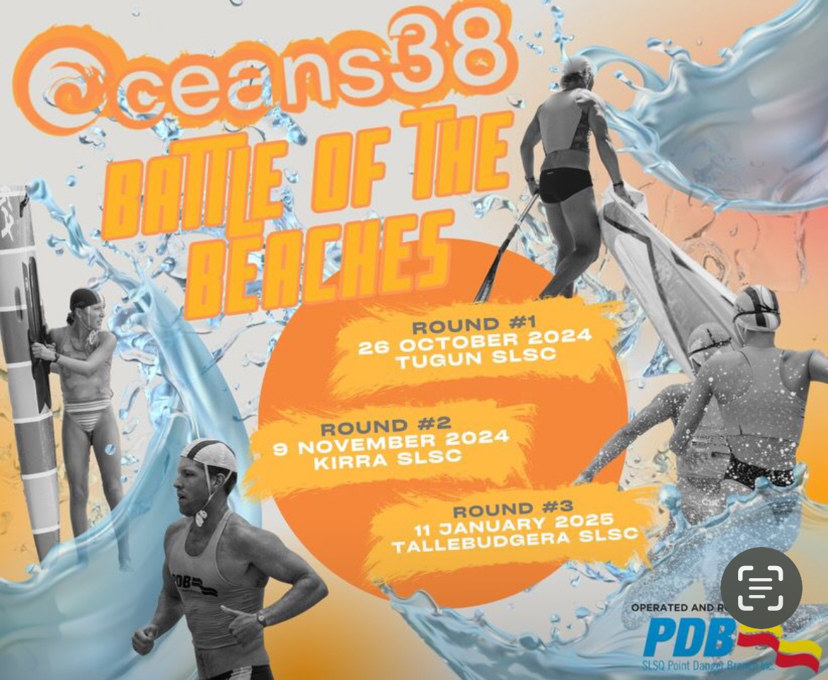 Oceans 38 Surf Carnival -11th JANUARY 2025 -  TALLEBUDGERA SLSC