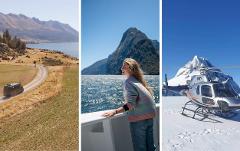 Milford Sound Tour via Walter Peak, Von Valley + 30min Heli - Queenstown Departure (3 Days All Inclusive)