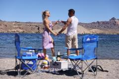 Couple's Paddleboard Picnic at Lake Mead (Affiliate)