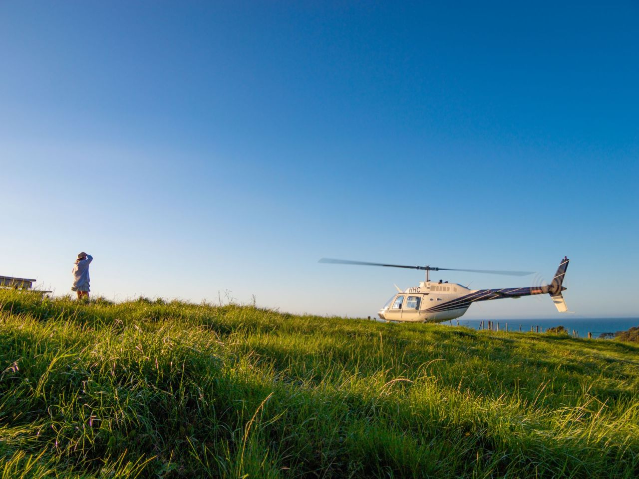 Helicopter Scenic Flight via Ohiwa 