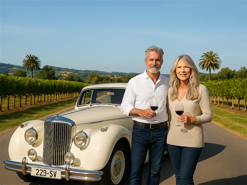 Classic Jaguar Wine & Dine Tour