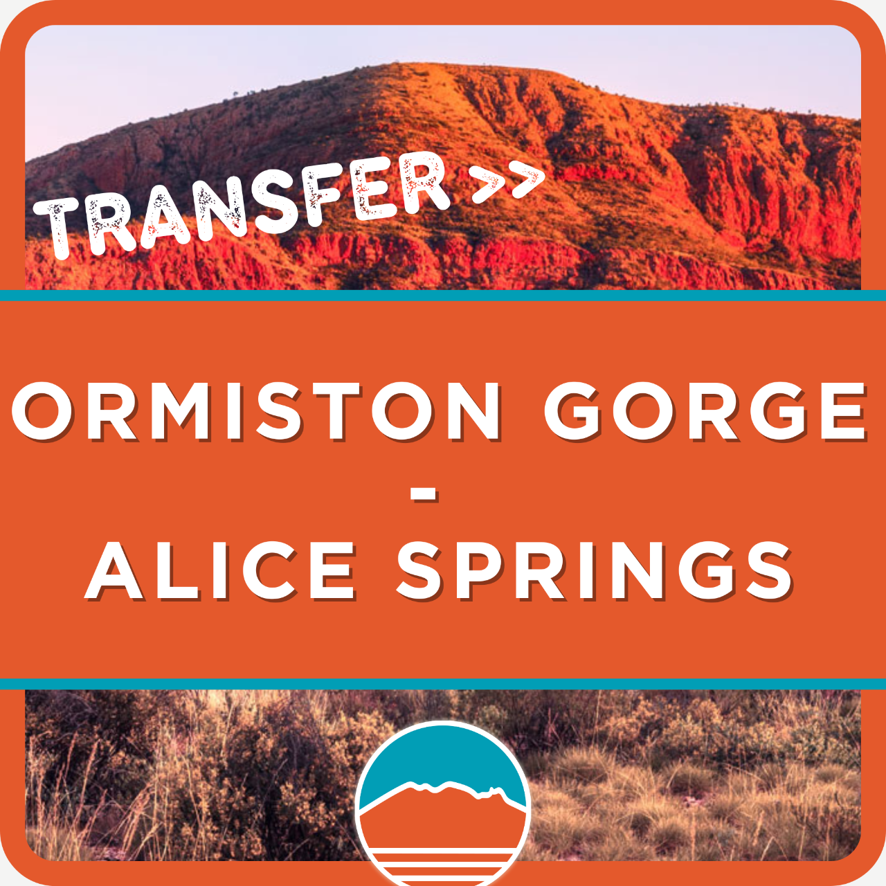 Larapinta Trail Transfer from Ormiston Gorge