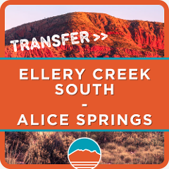 Larapinta Trail Transfer from Ellery Creek South