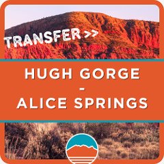 Larapinta Trail Transfer from Hugh Gorge