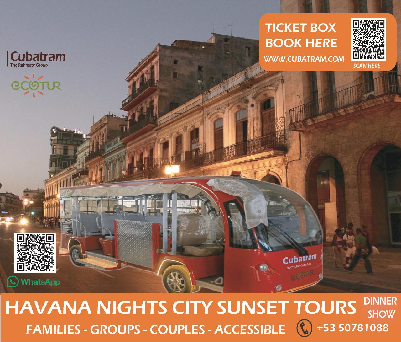 Havana Nights City Sunset Tour- Accessible