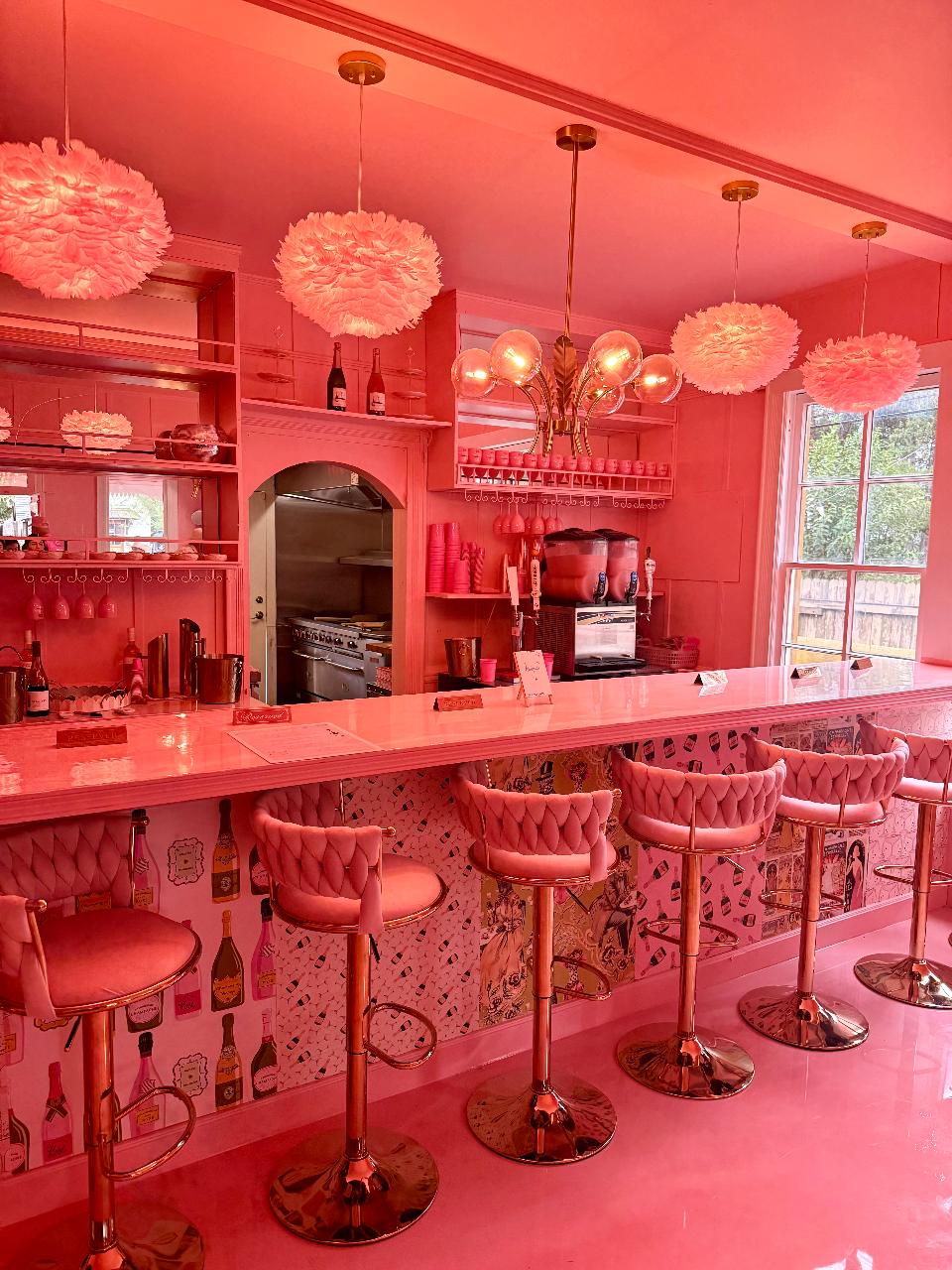 CHAMPAGNE BAR SEATING