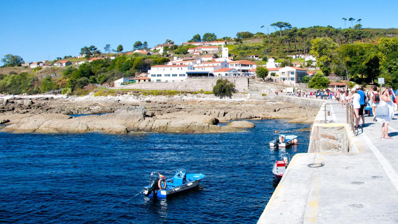 Oia To Santiago - Boat to Ons