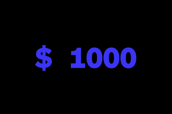Gift Voucher - $1000