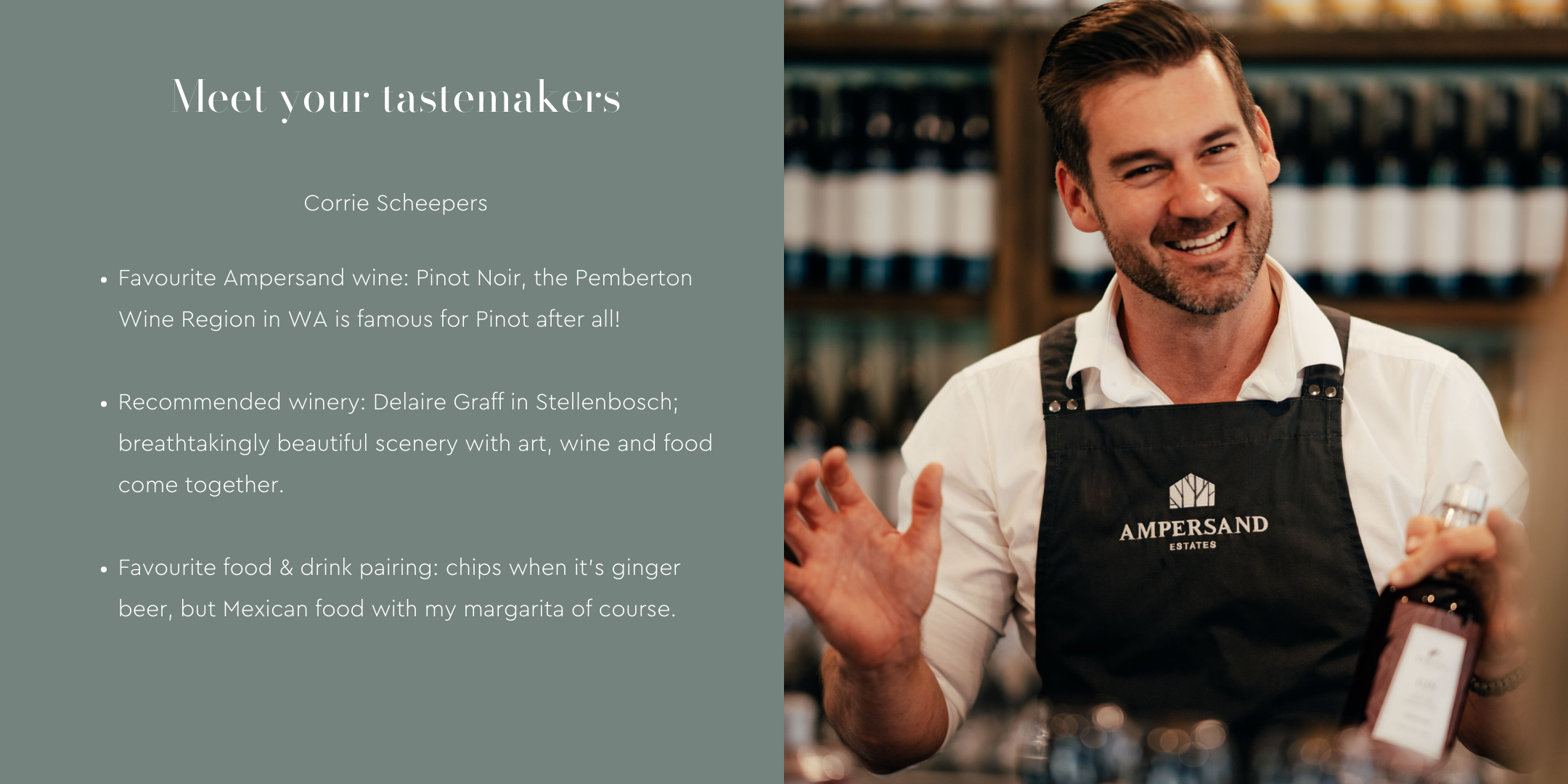 Cellar Door Experience: Select Spirits Tasting