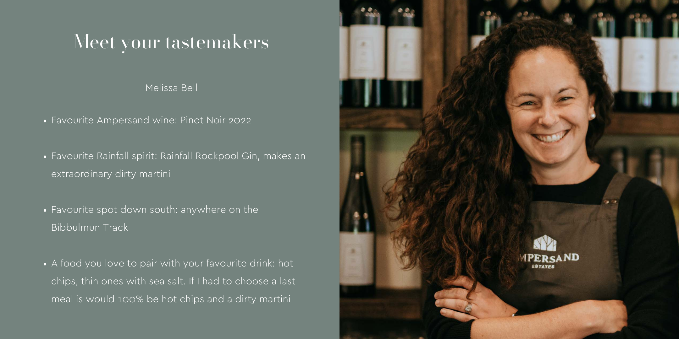 Cellar Door Experience: Select Spirits Tasting