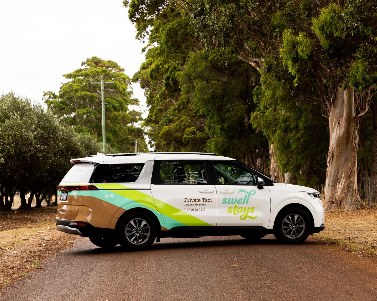 Swell Stays Taxi -  your property to Redgate Winery Area 