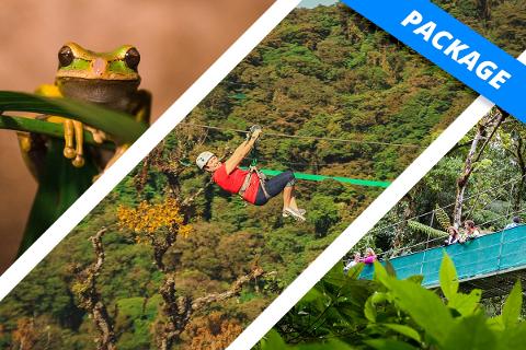 Monteverde - COMBO - Sky Trek, Tram, Walk & Herpetarium