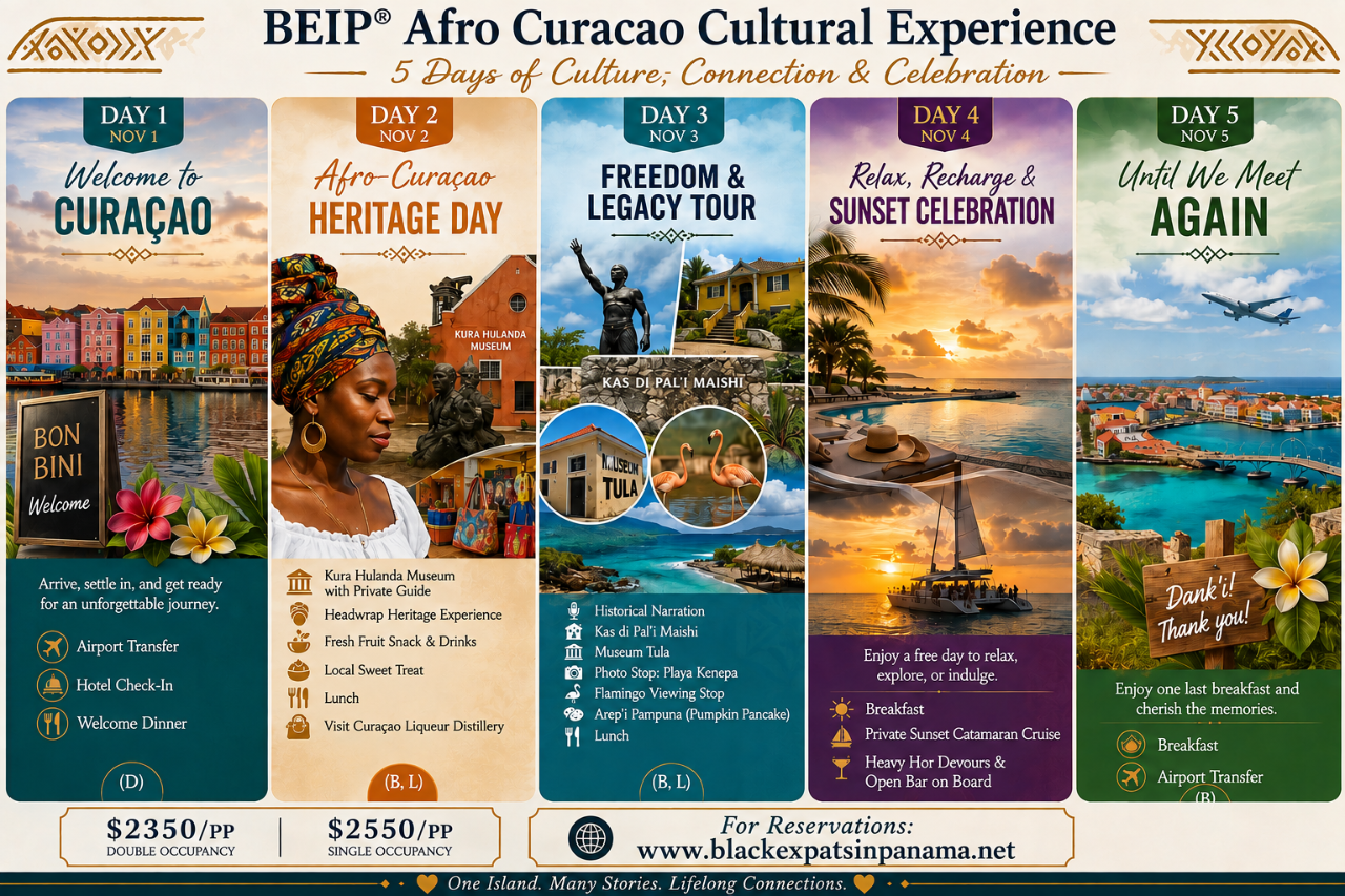 BEIP AFRO CURACAO CULTURAL EXPERIENCE 