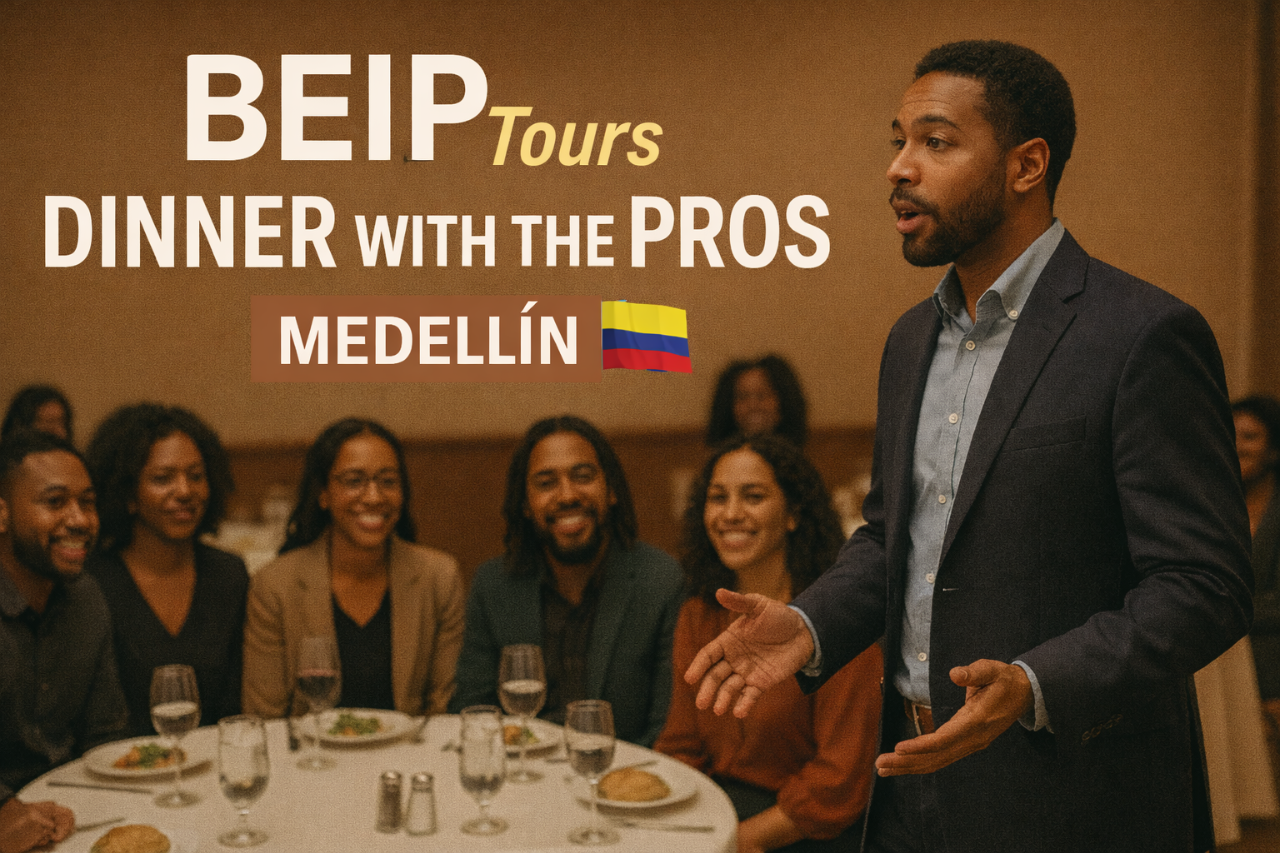 BEIP TOURS DINNER WITH THE PROS (MEDELLIN)