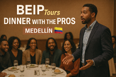 BEIP TOURS DINNER WITH THE PROS (MEDELLIN)