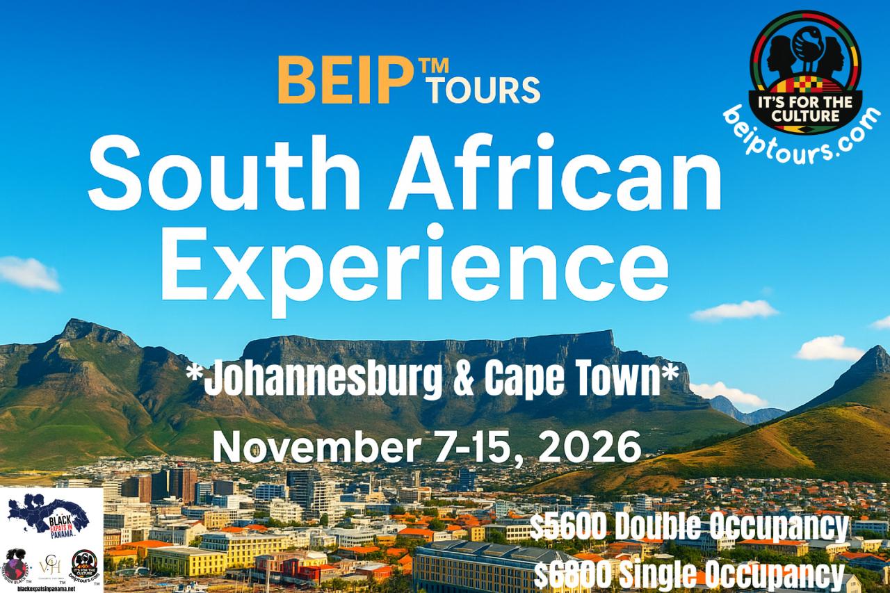 BEIP™ TOURS SOUTH AFRICAN EXPERIENCE