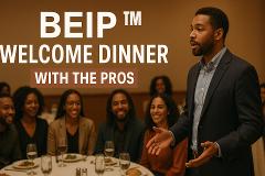 BEIP TOUR RECEPTION DINNER WITH THE PROS