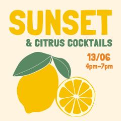 Sunset & Citrus Cocktails