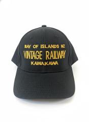 Bay of Islands Vintage Railway Green Cap - One Size Adults