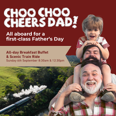 Father's Day Breakfast-Brunch Buffet & Train 