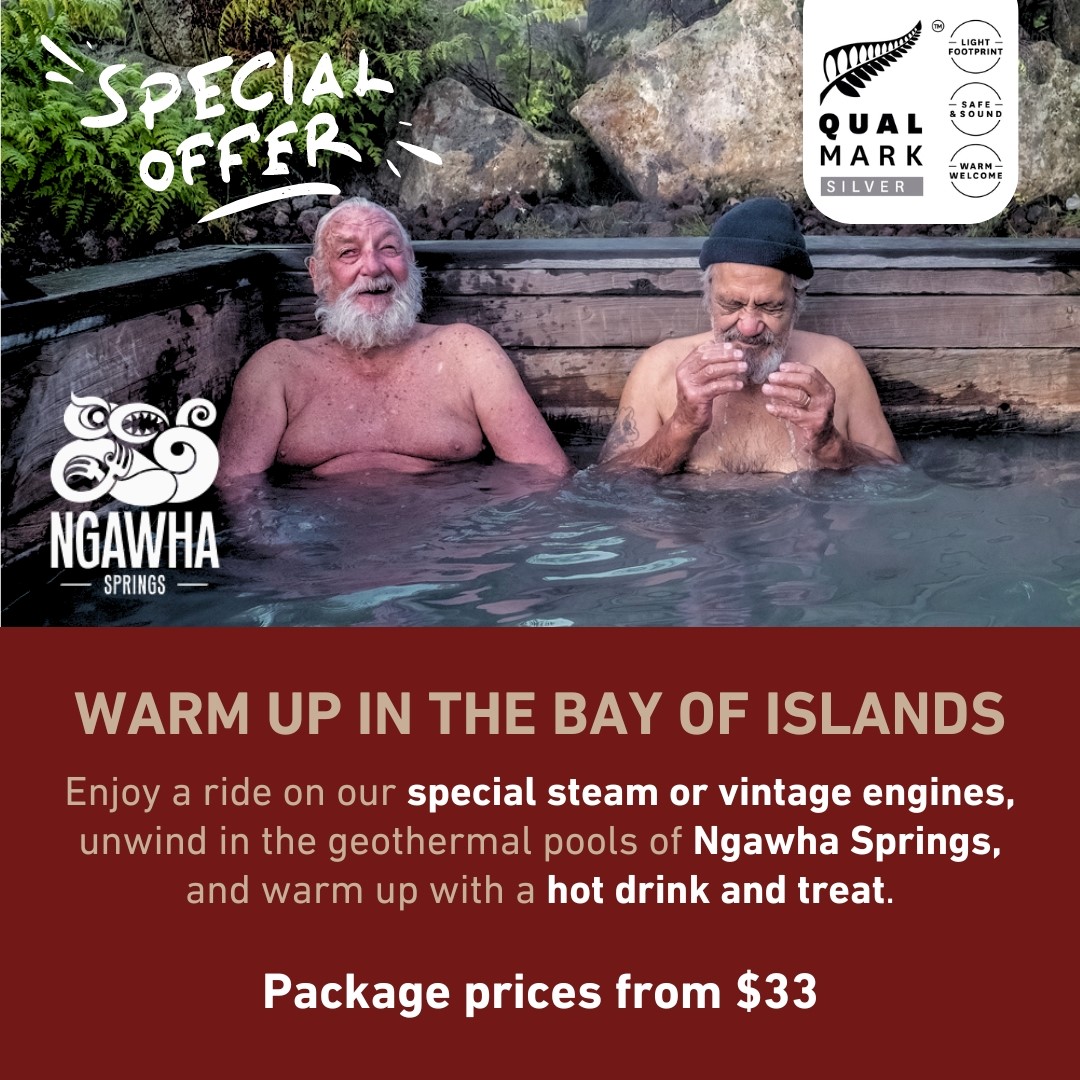 Steam, soak and savour - Winter Warmer Package deal