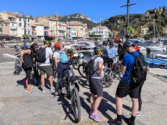 Team building avec application et moniteur en VTT electrique - Cassis - Team building treasure hunt by electric mountain bike