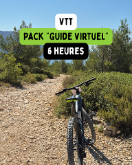 Location de Vtt electrique à Cassis – 6h avec guide virtuel