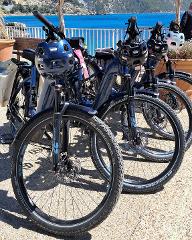 Location velo electrique trekking type itinerance Cassis - E trekking bike type roaming rental Cassis