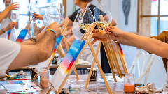 Paint & Sip with Paint The Town