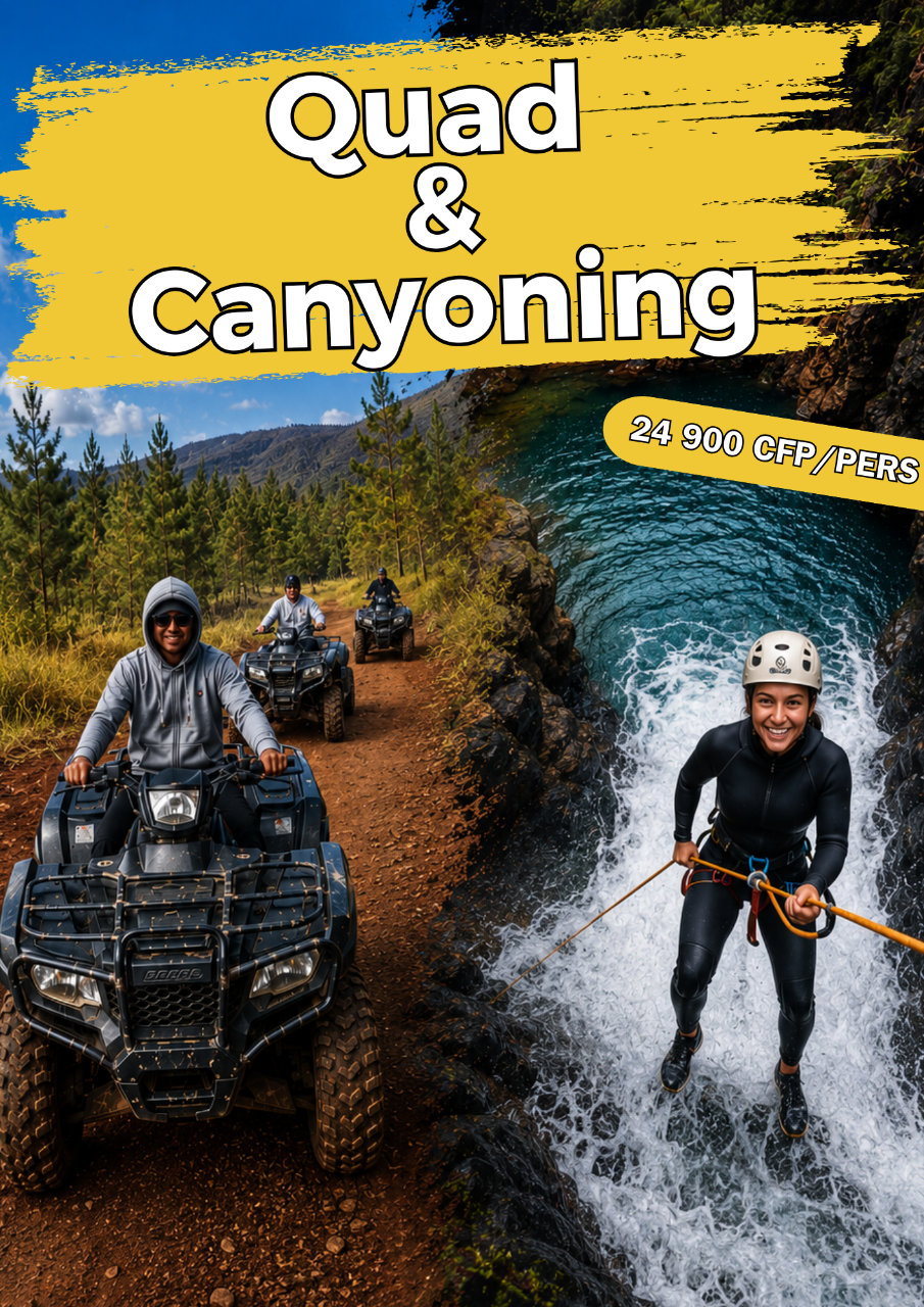 Quad & Canyoning (Niveau Intermediaire) Journée
