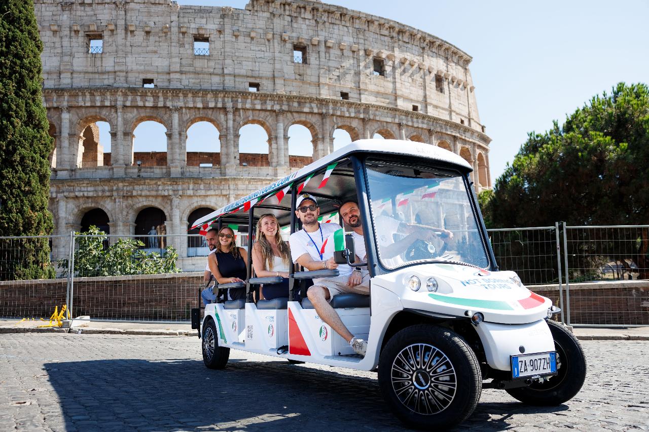 Rome in a Day: The Ultimate Private Golf Cart Tour
