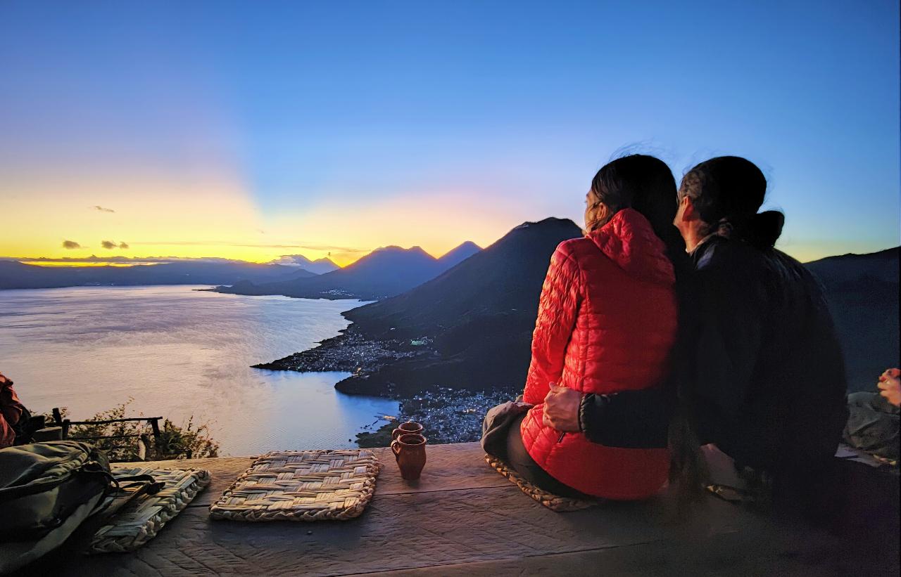 Private Sunrise Hike Indian's Nose Lake Atitlan