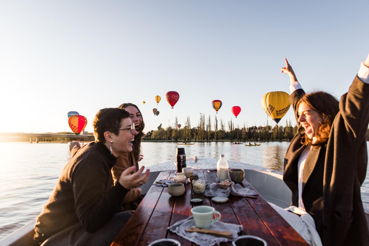 Package Deal | Canberra Balloon Spectacular 2026 x GoBoat