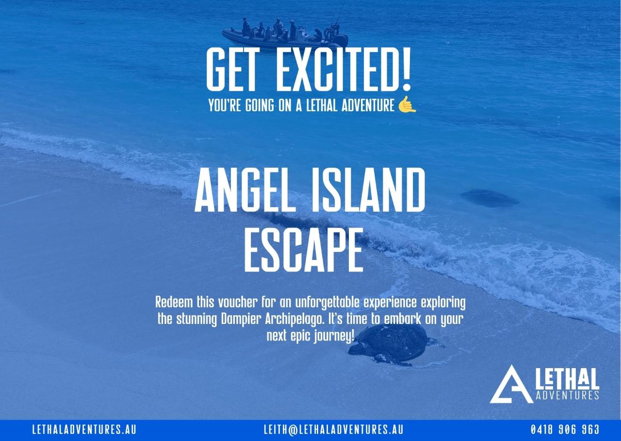 Gift Certificate - Angel Island Escape
