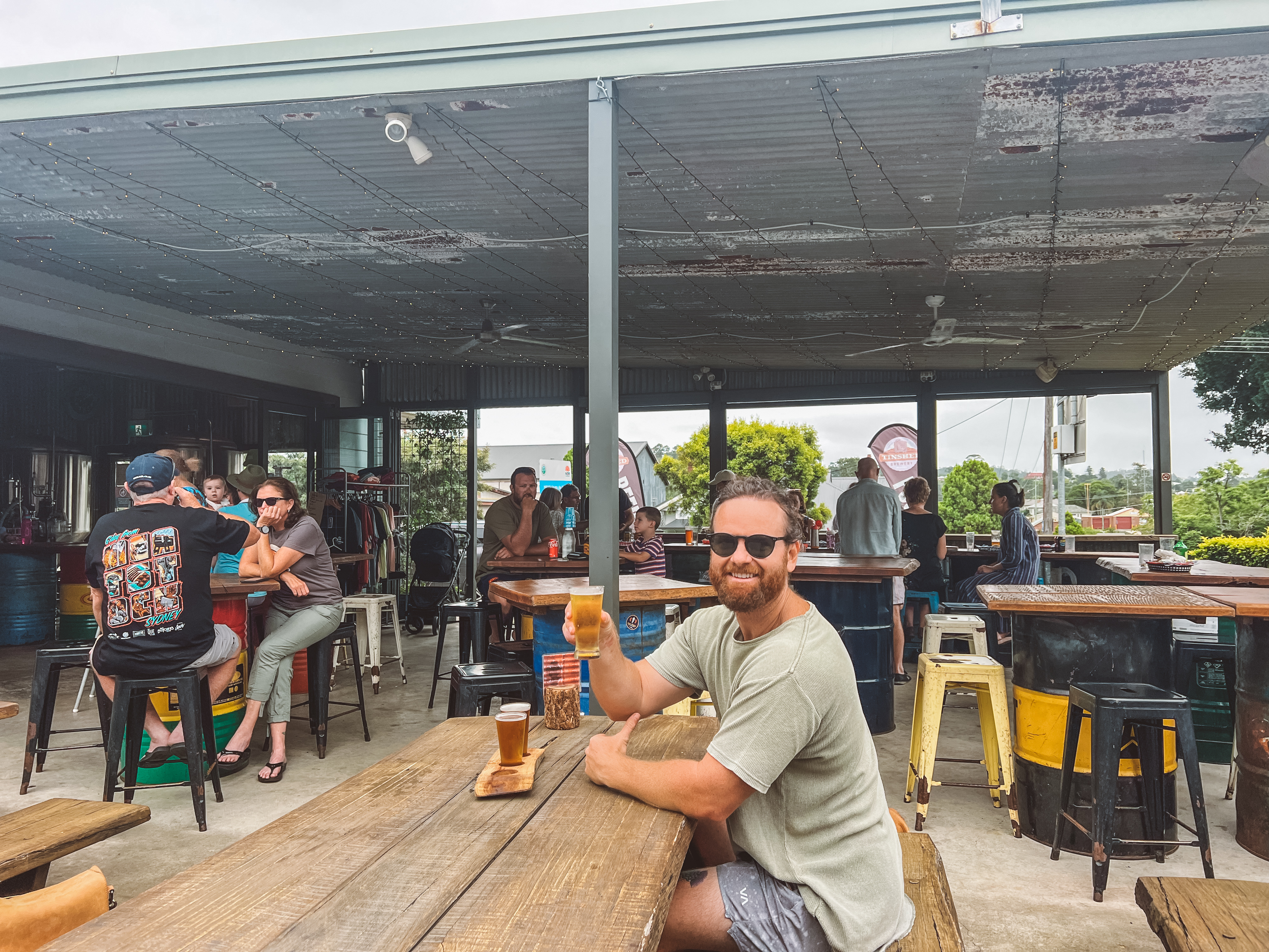 Country Towns, Rivers & an Aussie Farm. Departing Newcastle.