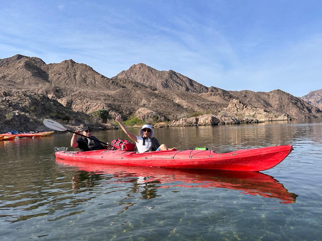 Excursion en kayak sur le Colorado