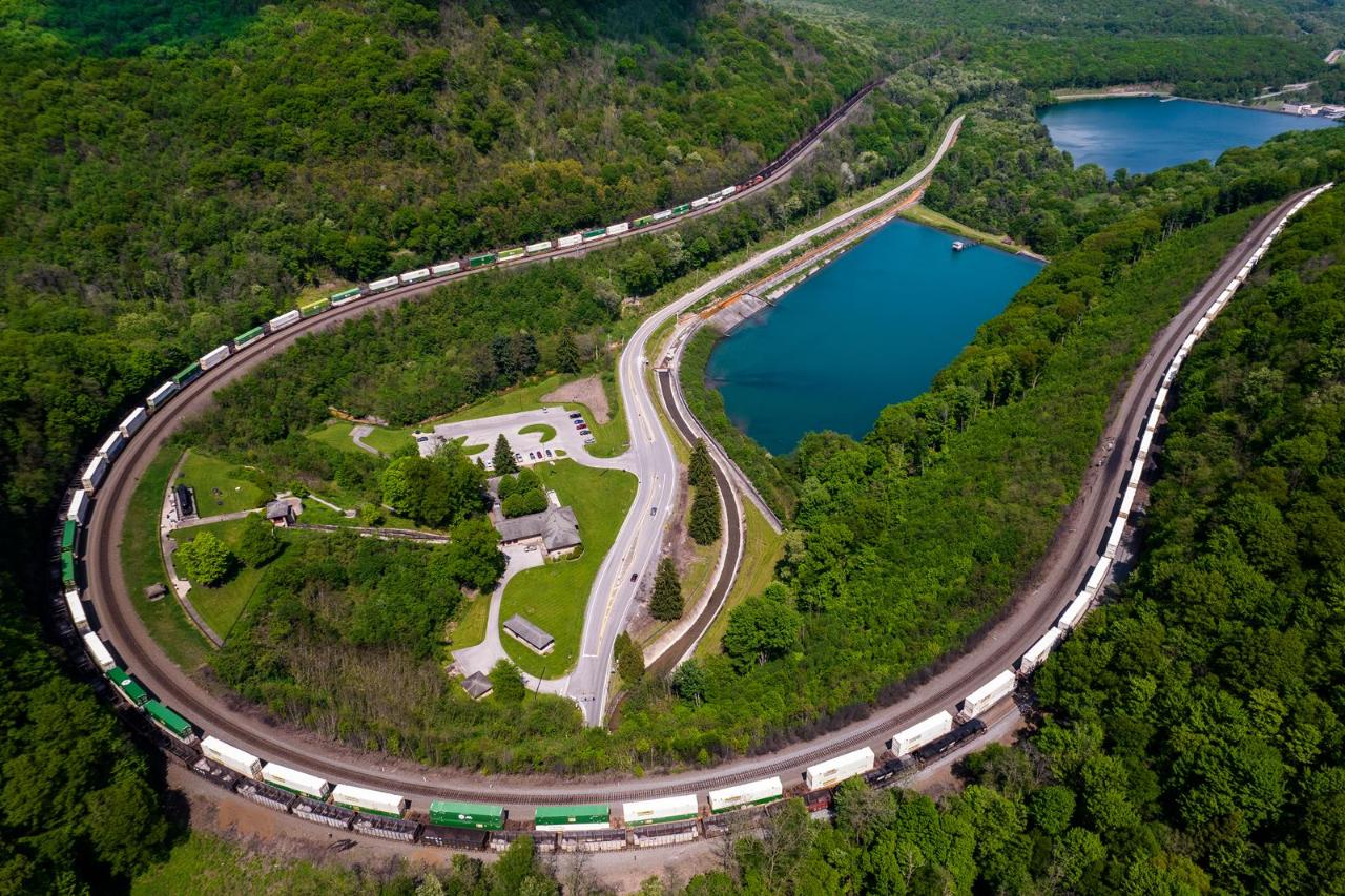 Horshoe Curve & Altoona, PA with Lunch