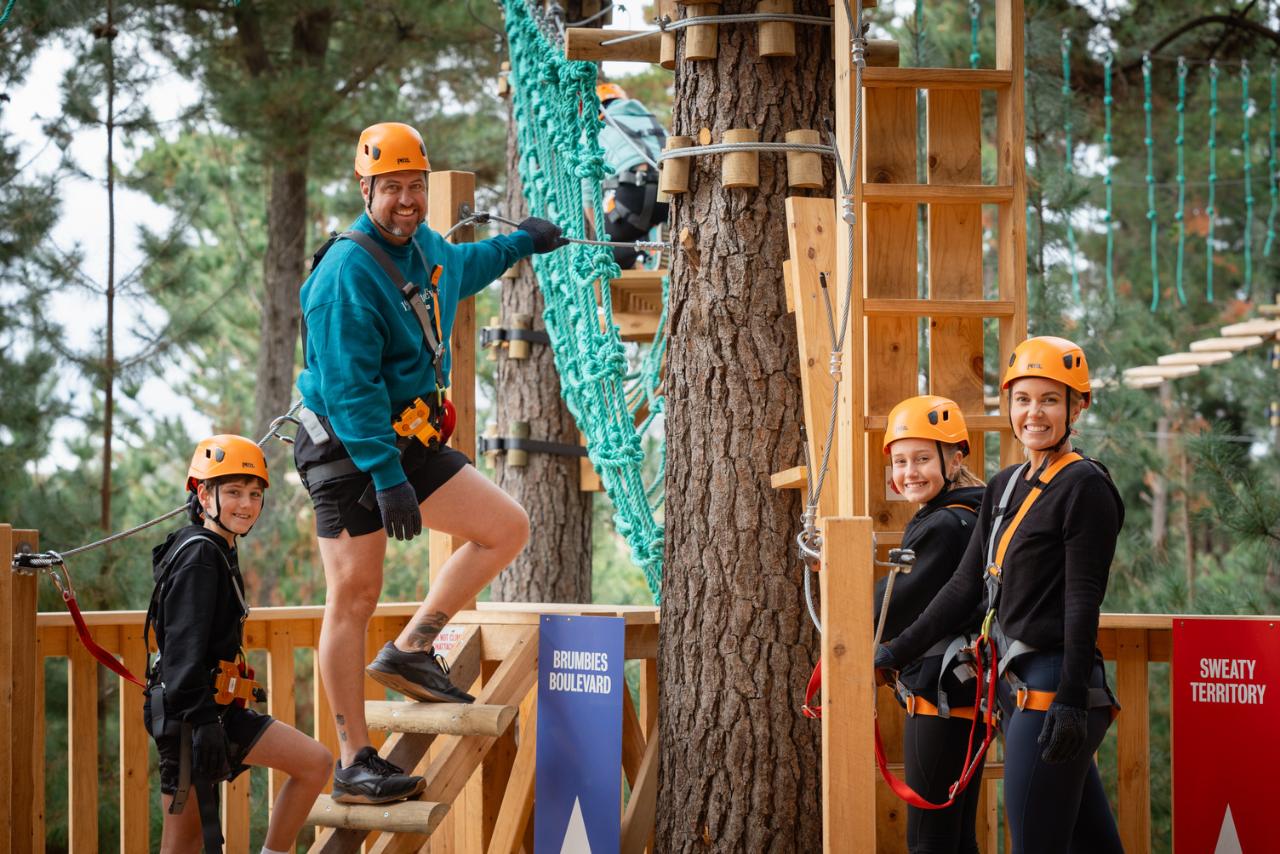 Tree Ropes Course & Zipline Express