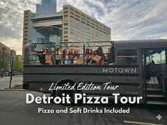 Detroit Pizza Bus Tour - New for 2026 - Pizza Included