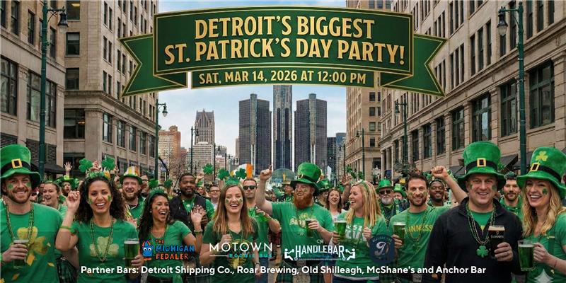 Luck of the D: St. Patrick’s Day Bar Crawl - 5 Bars - 1 Party - Hop On Hop Off