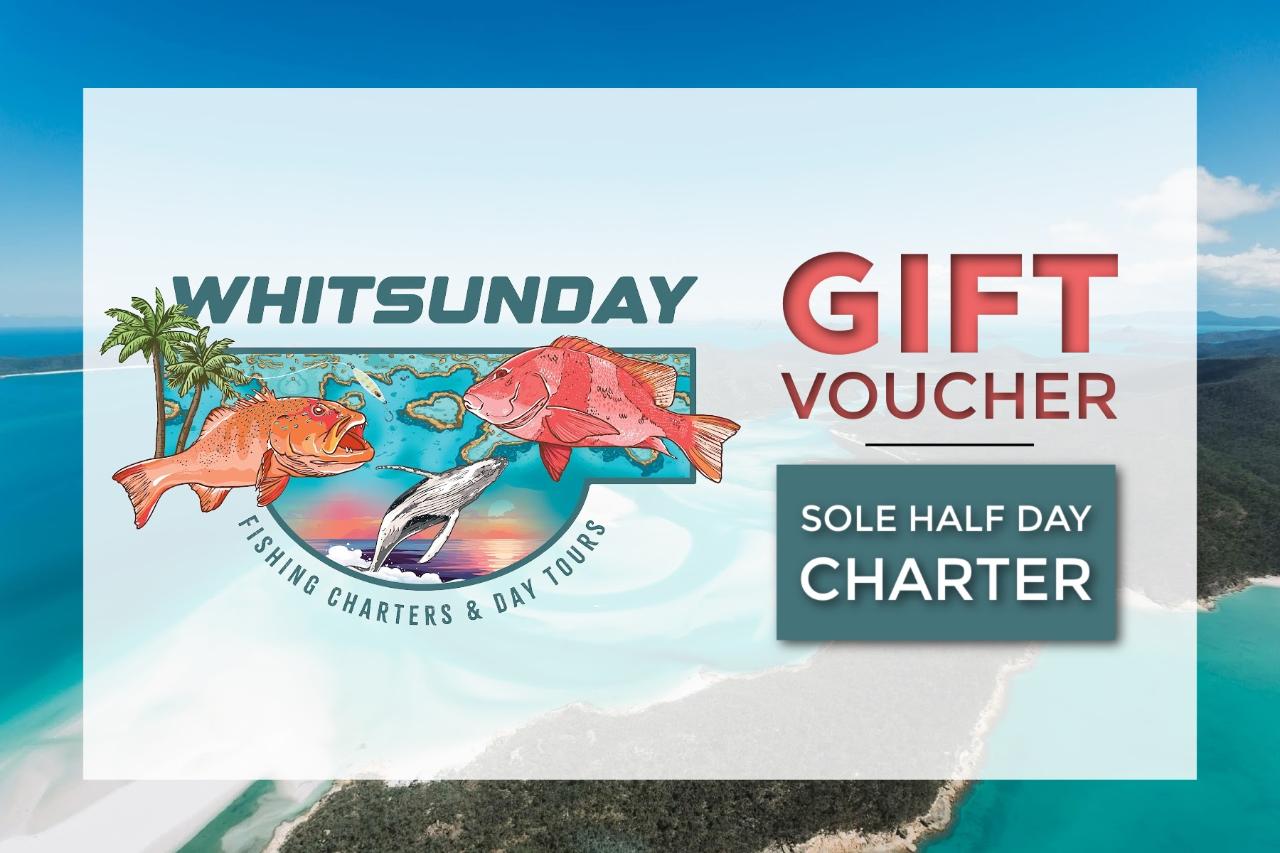 Gift Voucher - Sole (Private) Half Day Fishing Charter