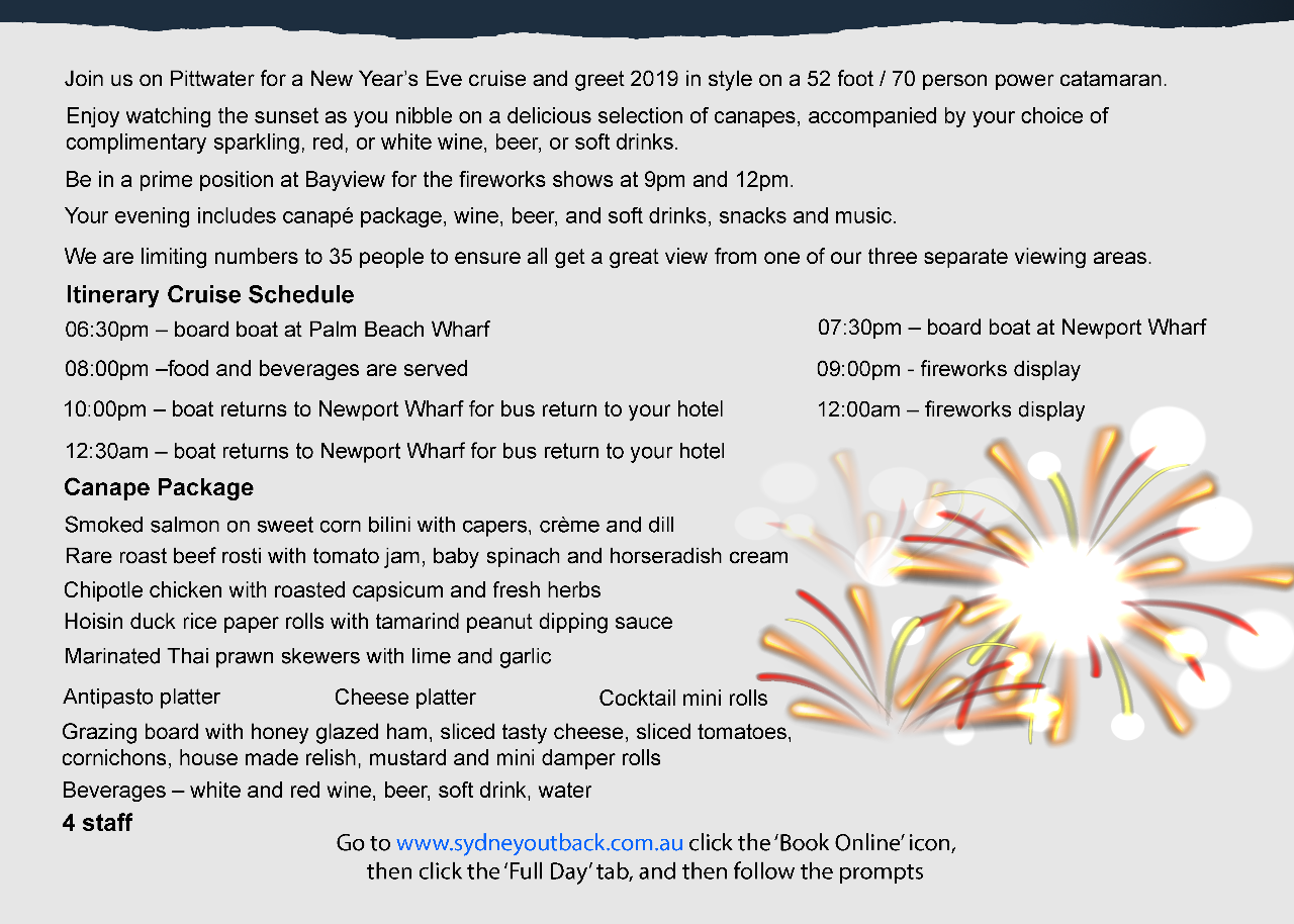 New Years Eve Pittwater