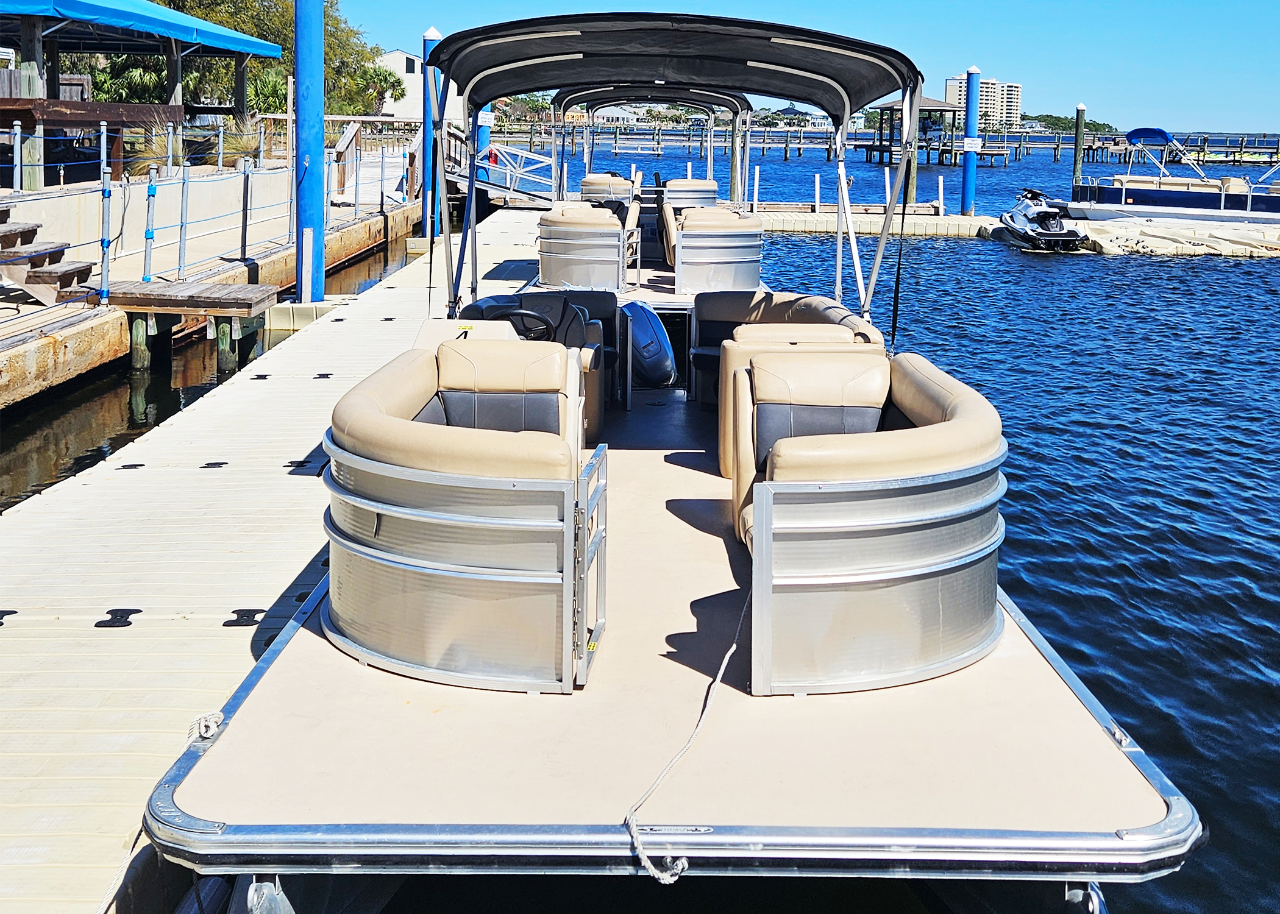 Half Day Pontoon Boat Rental