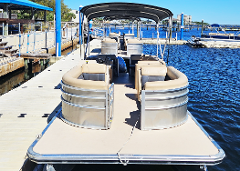 Half Day Pontoon Boat Rental
