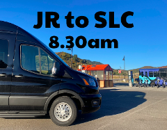 8.30am Jeremy Ranch P&R to SLC morning shuttle