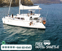 Flamingo Snorkel and Sunset Catamaran aboard Panache  
